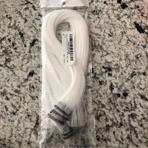 🆕 White Hair Extensions